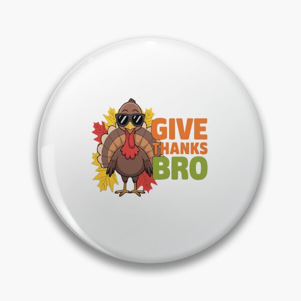 Item preview, Give Thanks Bro Cute Turkey Toddler Thankful Thanksgiving designed and sold by iam8lu3.