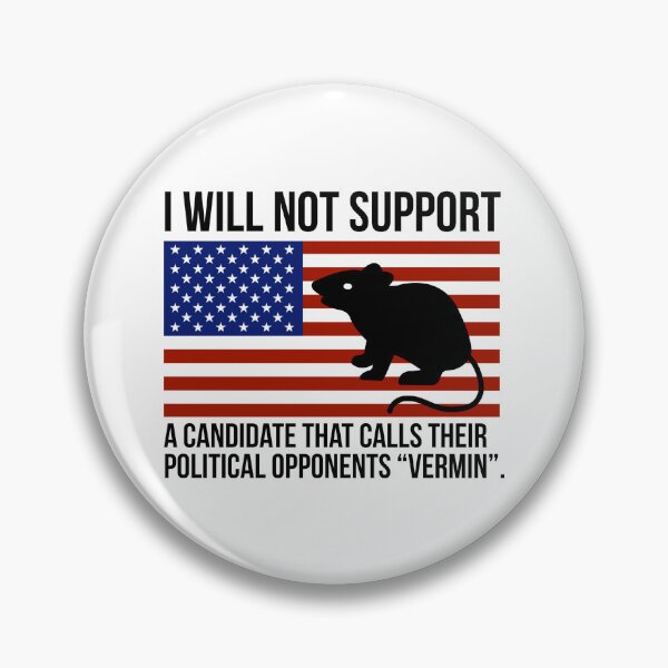 Item preview, Against American fascism “vermin” flag design designed and sold by Rachel the Artist .