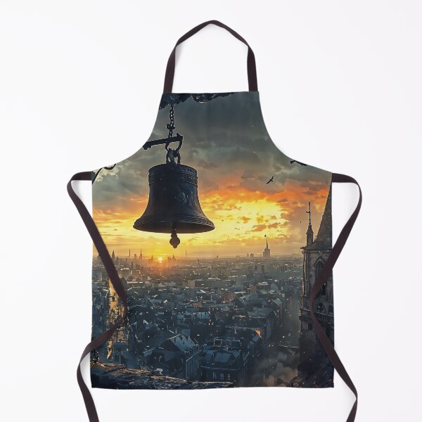 Item preview, Echoes of the Old City: A Bell Tower at Dawn designed and sold by oanaunciuleanu.