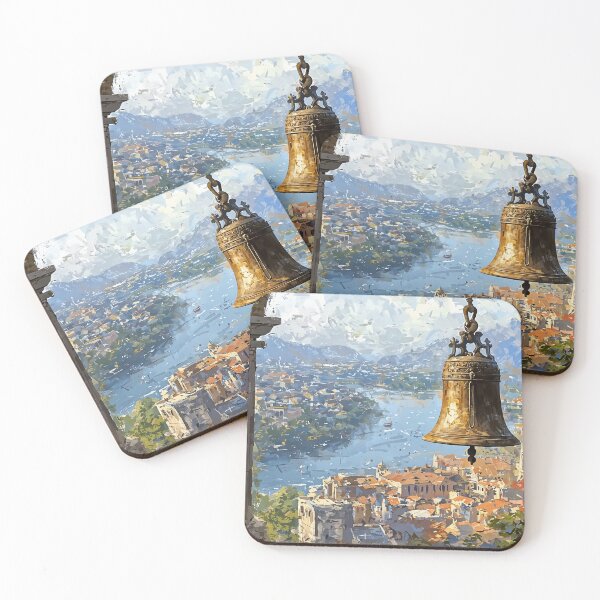 Item preview, Echoes of the Old City: A Bell Tower at Dawn designed and sold by oanaunciuleanu.