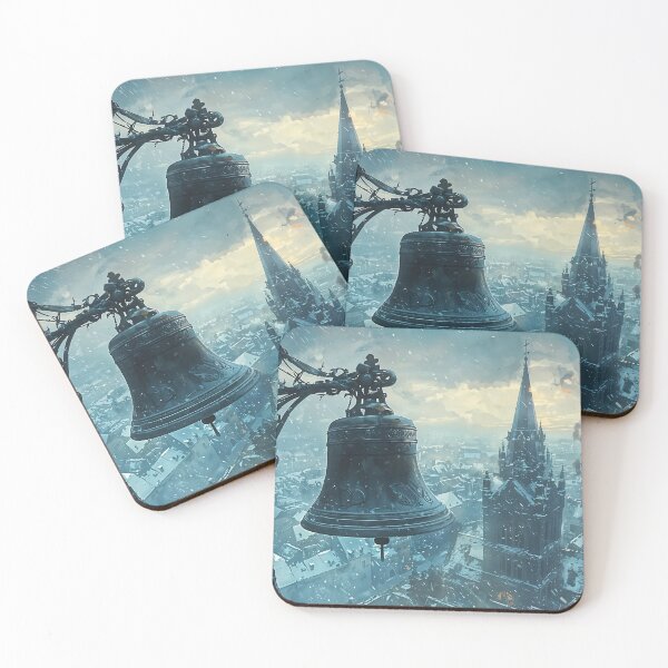 Item preview, Echoes of the Old City: A Bell Tower at Dawn designed and sold by oanaunciuleanu.