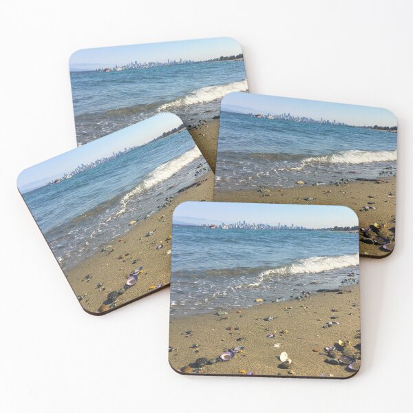 Item preview, Vancouver Skyline on the Beach designed and sold by Topmel.