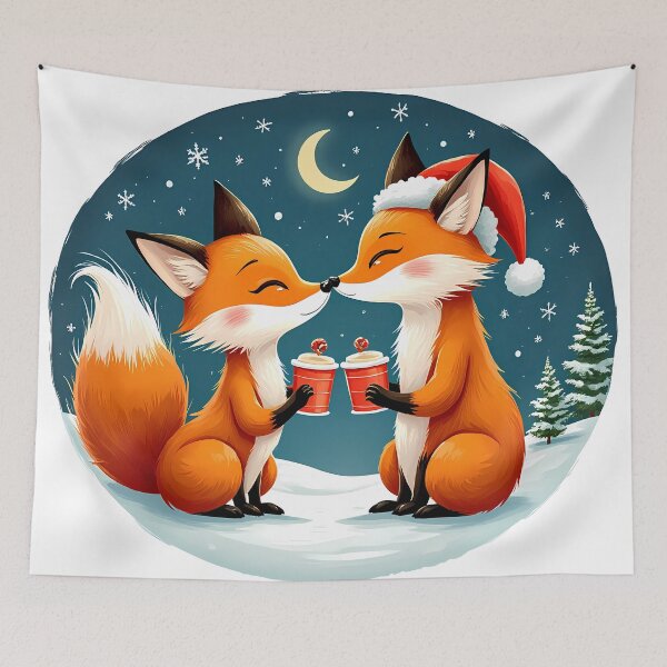 Aperçu de l'œuvre Chocolat chaud de Noël Fox créée et vendue par Foxx-One.