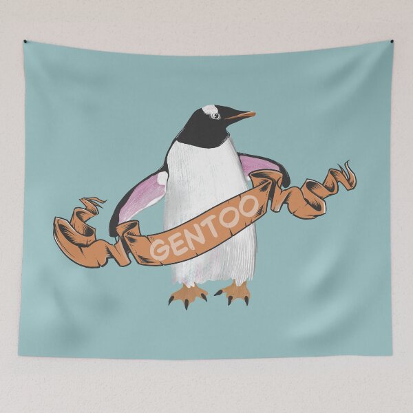 Item preview, Gentoo Penguin designed and sold by piedaydesigns.