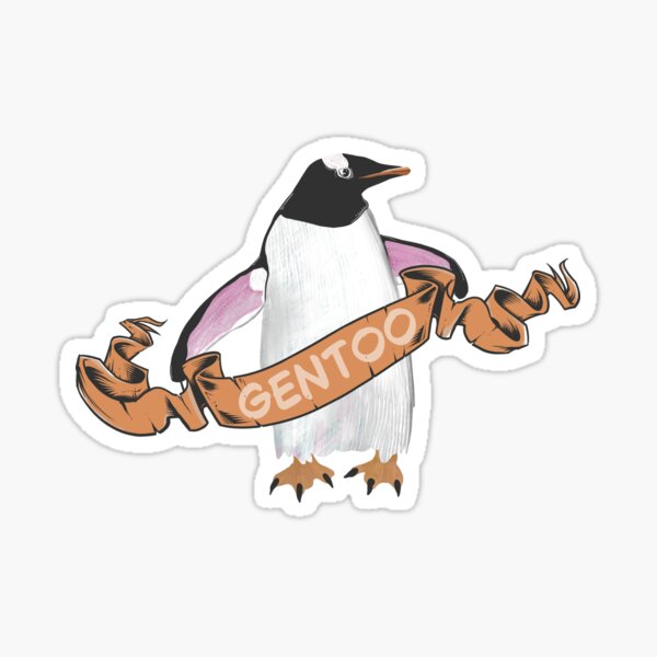 Item preview, Gentoo Penguin designed and sold by piedaydesigns.