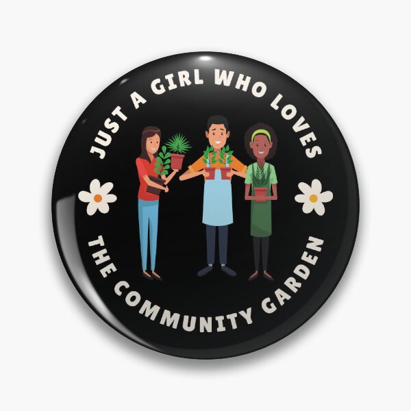 Item preview, Just a Girl Who Loves the Community Garden designed and sold by XanderWitch Creative.