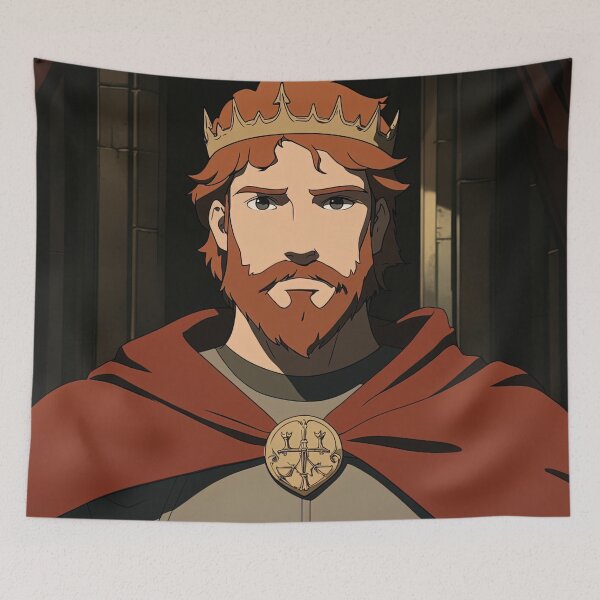 Item preview, King Richard the Lionheart | Anime style designed and sold by ComicsFactory.