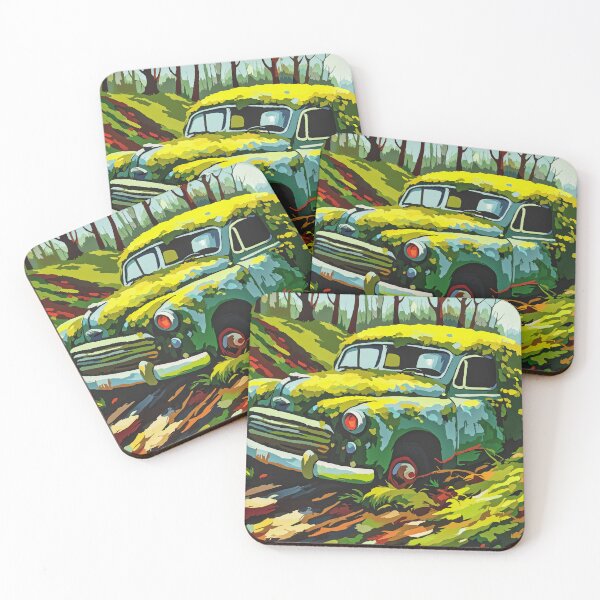 Item preview, Muscles covers an old forgotten vehicle off the side of a backroad designed and sold by Gabi.Media.