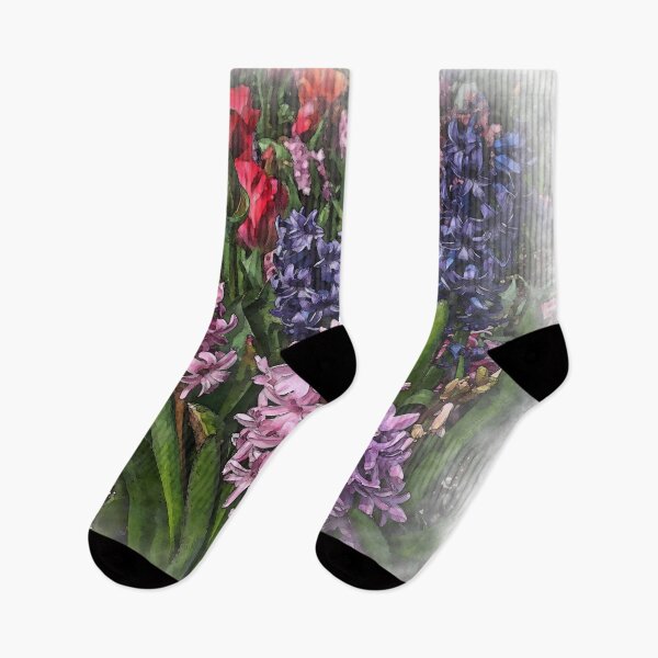 Item preview, Hyacinth With Tulips designed and sold by KirtTisdale.