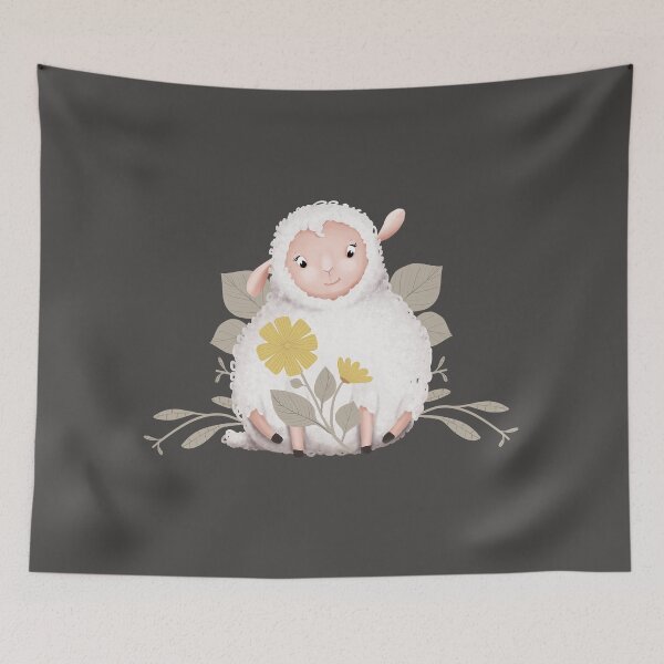 Item preview, Sweet Flower Sheep designed and sold by kidizajn.