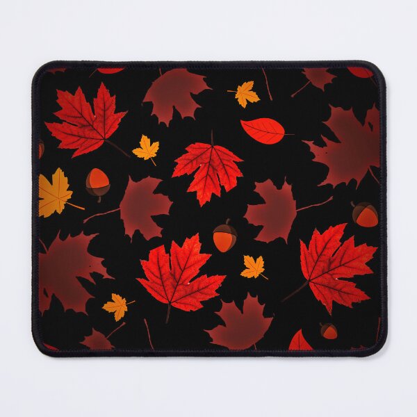 Item preview, Fall autumn leaves pattern designed and sold by Stefrait-7.