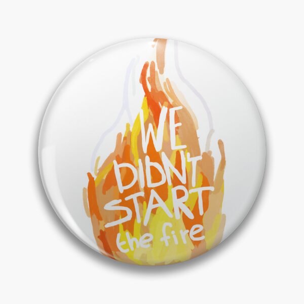 Item preview, We Didn’t Start the Fire designed and sold by eth3realart.