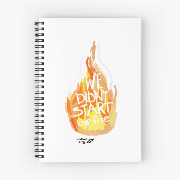 Item preview, We Didn’t Start the Fire designed and sold by eth3realart.
