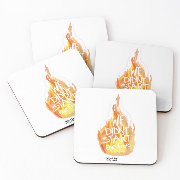 Item preview, We Didn’t Start the Fire designed and sold by eth3realart.