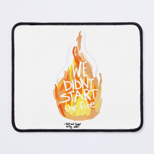 Item preview, We Didn’t Start the Fire designed and sold by eth3realart.