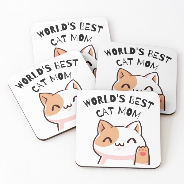 Item preview, Cat Mom's Lovely Quote Design designed and sold by ProWittyDesigns.