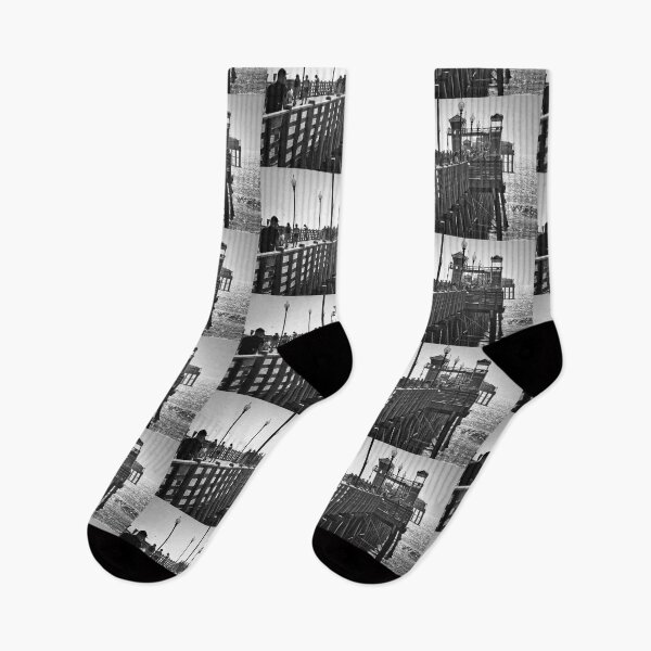 Item preview, Pedestrian Traffic On The Pier designed and sold by KirtTisdale.