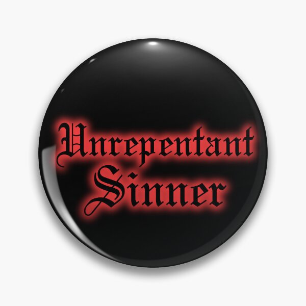 Item preview, Unrepentant Sinner designed and sold by LeatherRebel75.