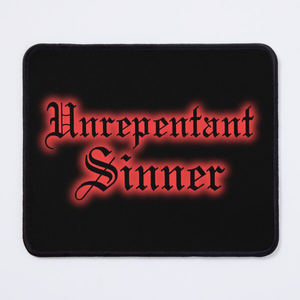 Item preview, Unrepentant Sinner designed and sold by LeatherRebel75.