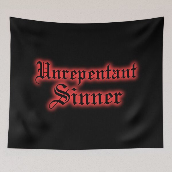 Item preview, Unrepentant Sinner designed and sold by LeatherRebel75.
