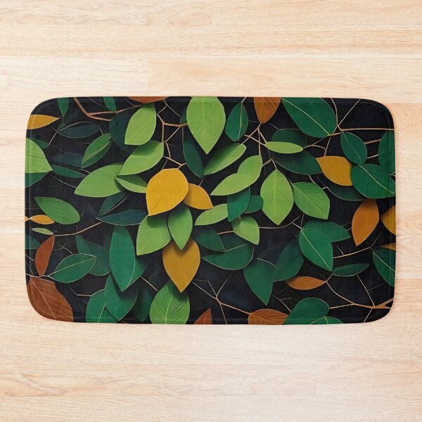 Item preview, Green Leaves Pattern designed and sold by asbno19.