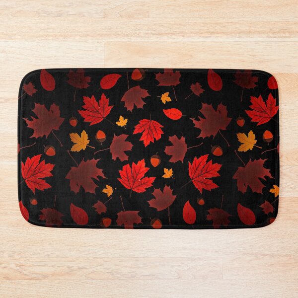 Item preview, Fall autumn leaves pattern designed and sold by Stefrait-7.