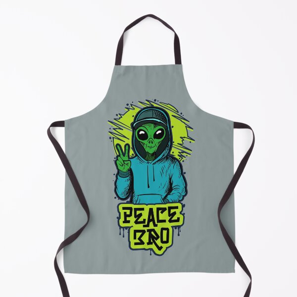 Item preview, Peace Bro Smile Happy Alien designed and sold by Plant On Demand.