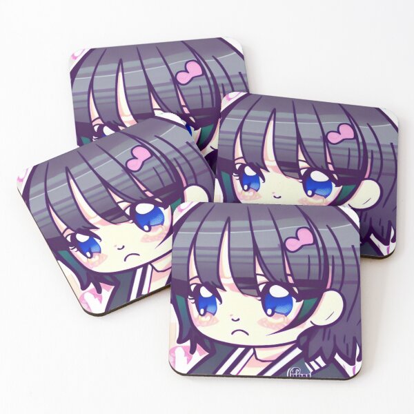 Item preview, Salty Chibi Manga Girl  designed and sold by KnottyToons.