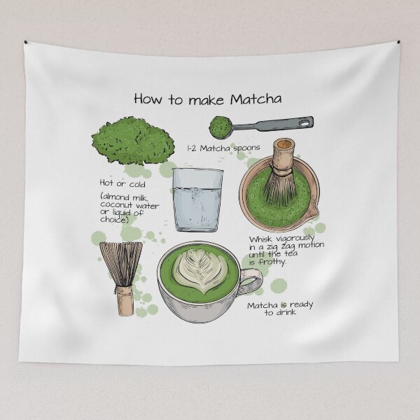 Item preview, matcha-how to make matcha designed and sold by YourOnlyCorner.