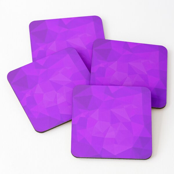 Item preview, Abstract Purple Geometric Background with 3D Polygonal Shapes designed and sold by hjian8219.