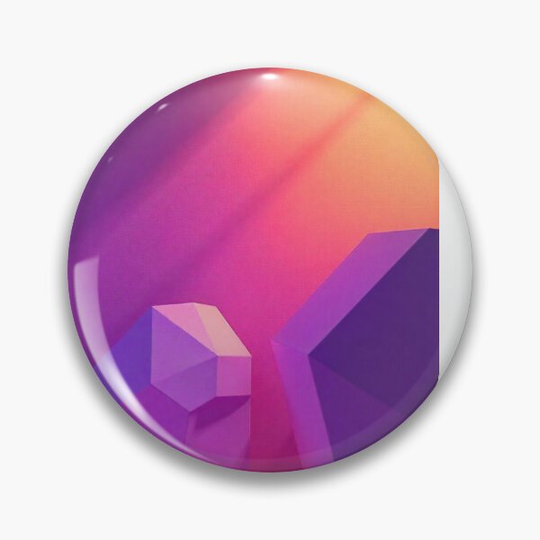 Item preview, Abstract Purple Geometric Background with 3D Polygonal Shapes designed and sold by hjian8219.