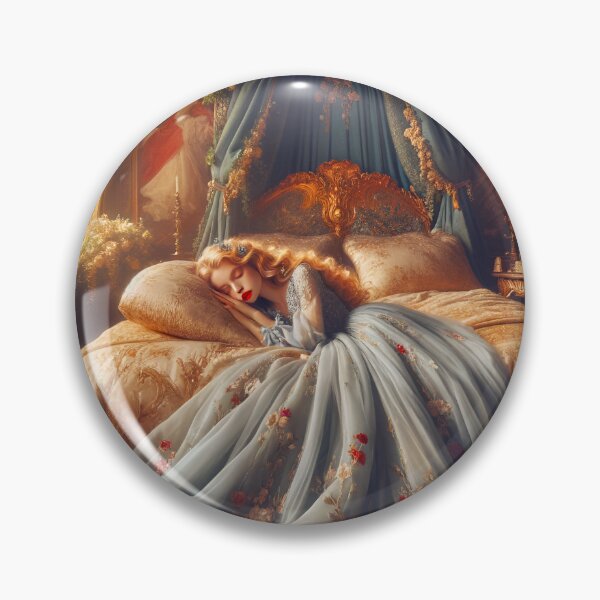 Item preview, Princess Sleeping in Royal Castle Chambers designed and sold by NancyzKreations.