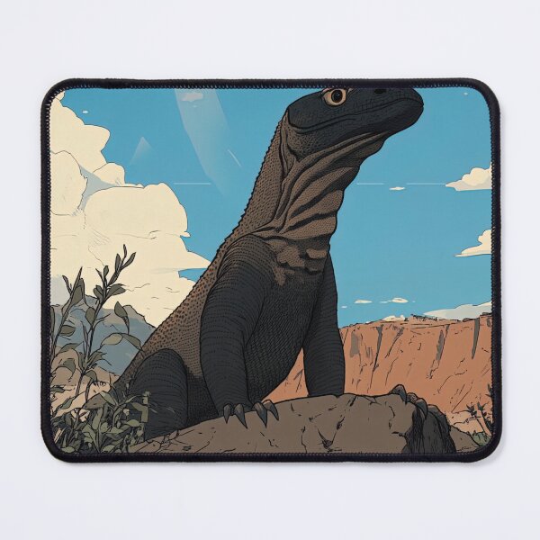 Item preview, Komodo dragon | Anime style designed and sold by ComicsFactory.
