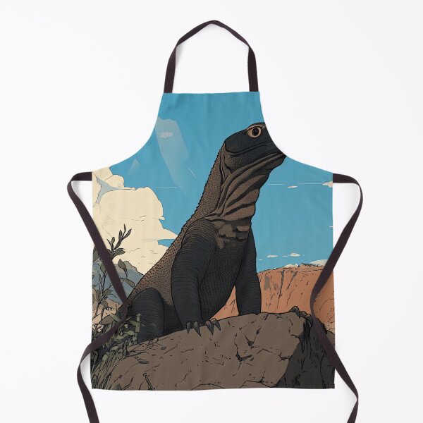 Item preview, Komodo dragon | Anime style designed and sold by ComicsFactory.
