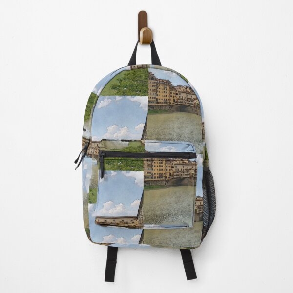 Item preview, Shops Spanning The Arno River designed and sold by KirtTisdale.