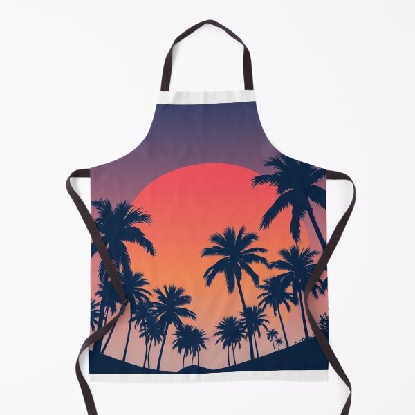 Item preview,  Tropical Palm Silhouettes Background Design designed and sold by hjian8219.