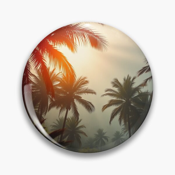 Item preview,  Tropical Palm Silhouettes Background Design designed and sold by hjian8219.