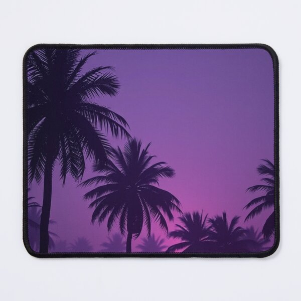 Item preview, Tropical Palm Silhouettes Background Design designed and sold by hjian8219.