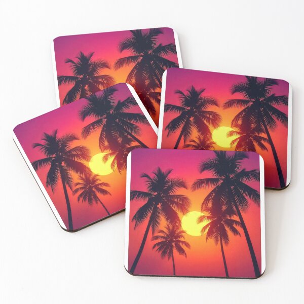 Item preview,  Tropical Palm Silhouettes Background Design designed and sold by hjian8219.