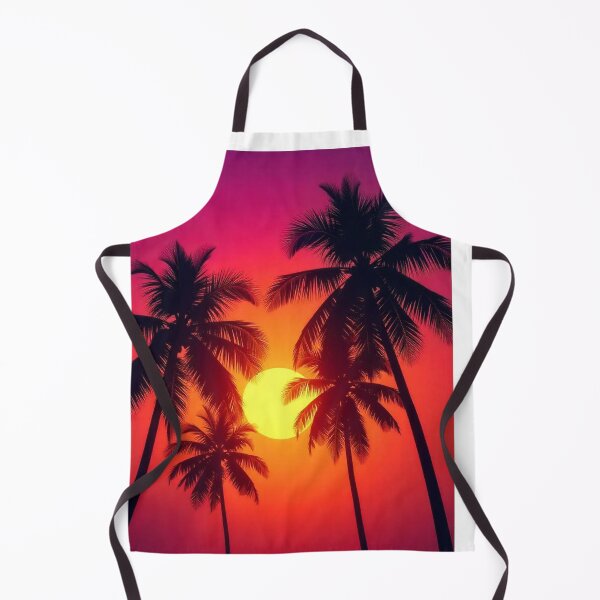 Item preview,  Tropical Palm Silhouettes Background Design designed and sold by hjian8219.