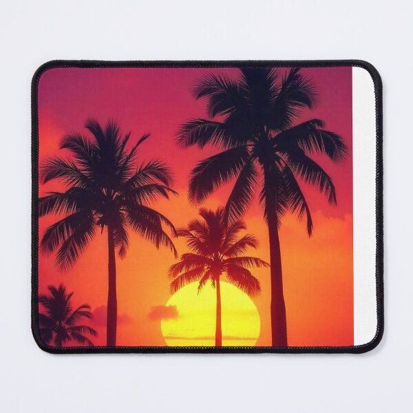 Item preview,  Tropical Palm Silhouettes Background Design designed and sold by hjian8219.