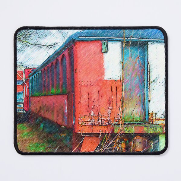 Item preview, The Red Railroad Car designed and sold by KirtTisdale.