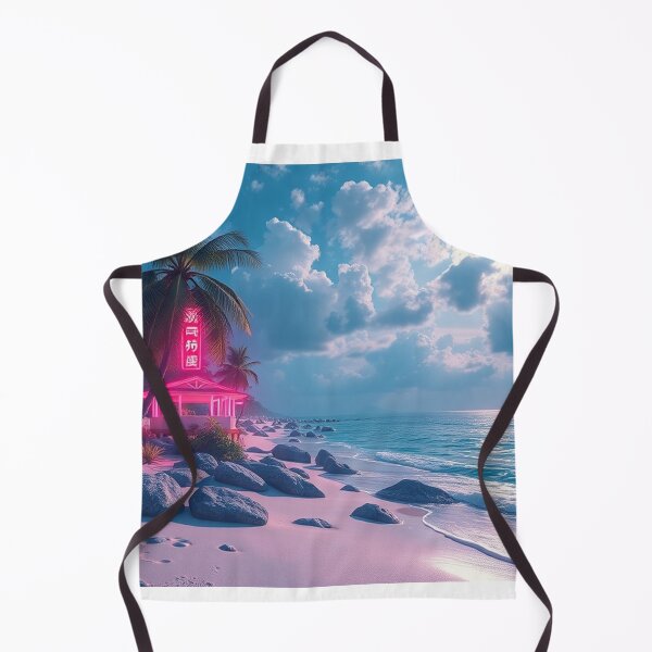 Item preview, Tranquil Beach Paradise Background Design designed and sold by hjian8219.