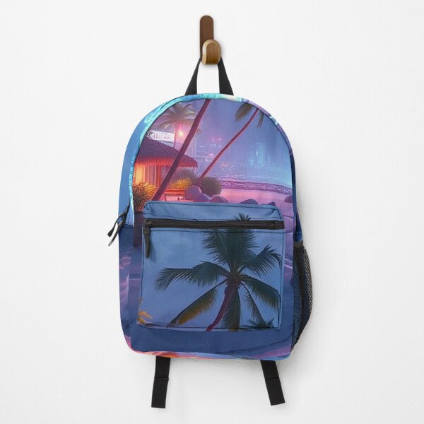Item preview, Tranquil Beach Paradise Background Design designed and sold by hjian8219.