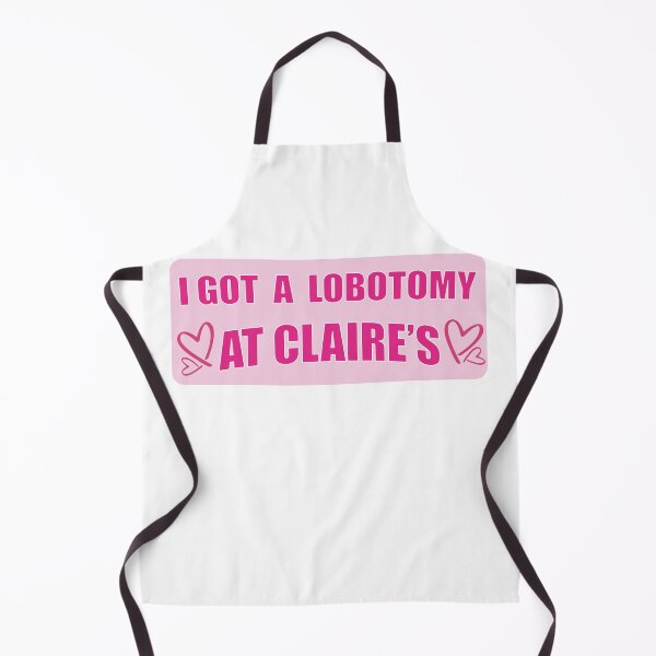 Item preview, I Got A Lobotomy At Claire's Funny Meme Bumper designed and sold by Jaxym.