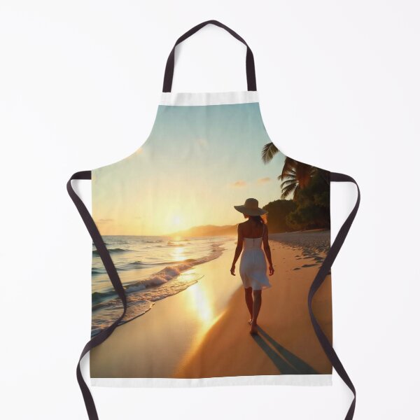 Item preview, Tranquil Beach Paradise Background Design designed and sold by hjian8219.