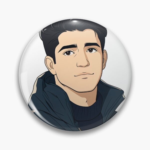 Item preview, Kosovan man, portrait | Anime style designed and sold by ComicsFactory.