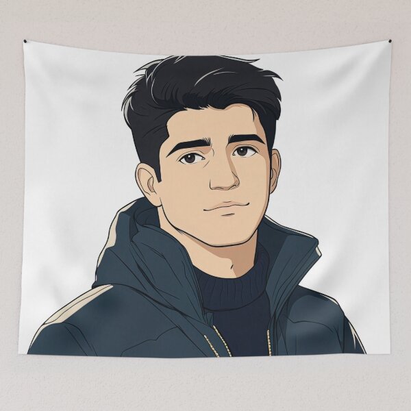 Item preview, Kosovan man, portrait | Anime style designed and sold by ComicsFactory.