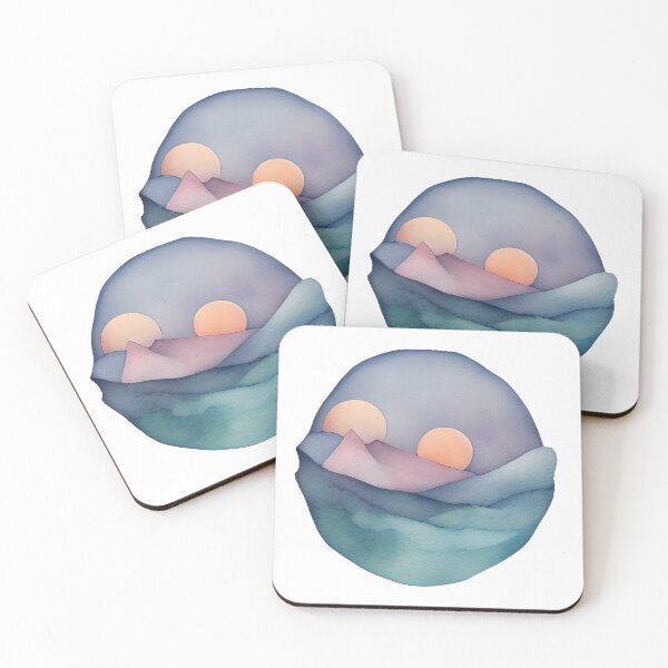 Item preview, Dreamscape with Twin Suns designed and sold by SavvyJuanDesign.