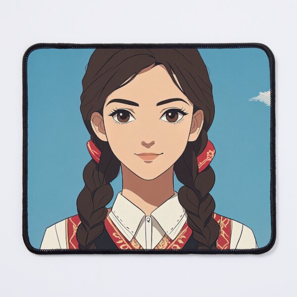 Item preview, Kosovan woman | Anime style designed and sold by ComicsFactory.